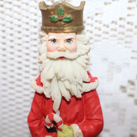 Lot of 3 Slim Santa figures retro and cute - Picture 4 of 7